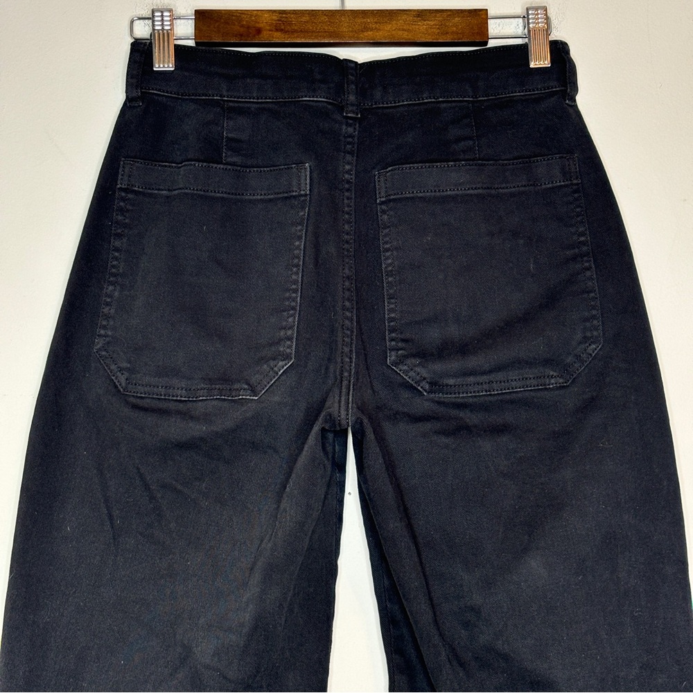 Everlane Black High-Rise Wide-Leg Jeans - Picture 9 of 12